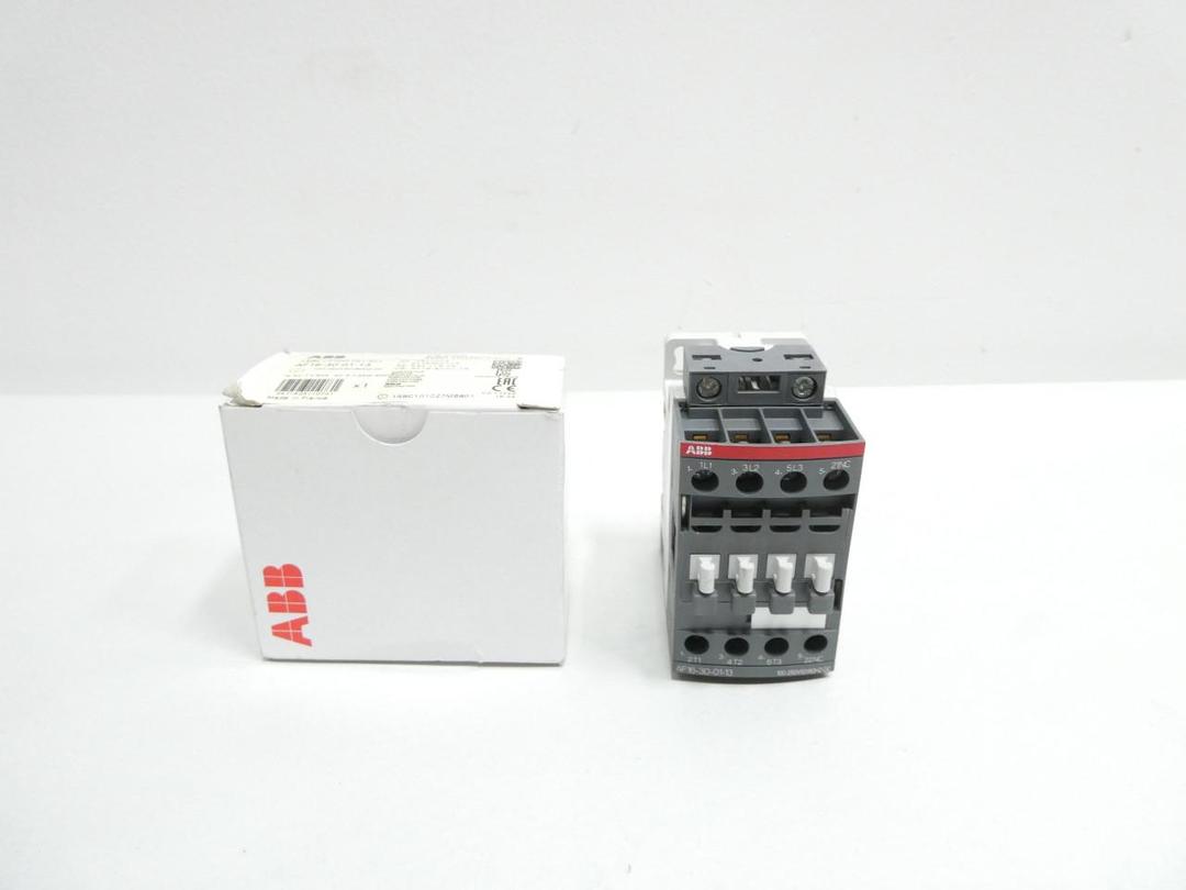ABB AF16-30-01-13 AC CONTACTOR 100-250V-AC/DC 30A AMP 10HP