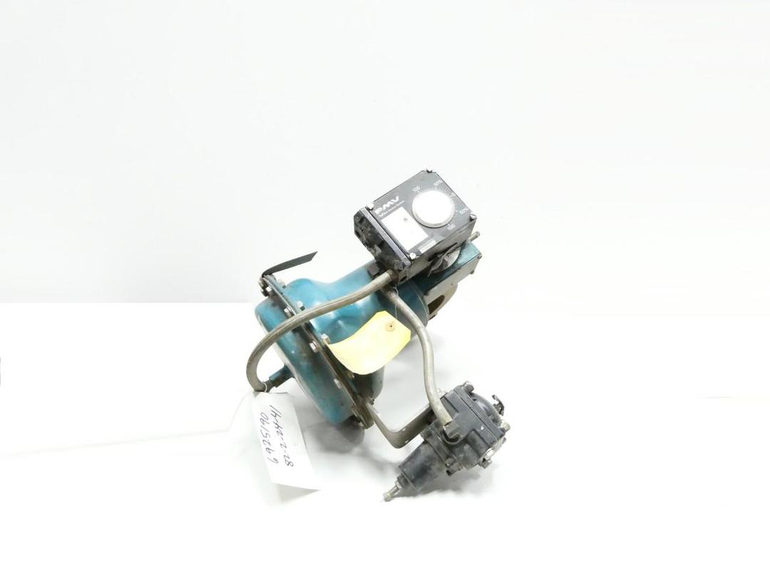 DEZURIK BHP PMV P5 PNEUMATIC STEEL WAFER BUTTERFLY CONTROL VALVE 4IN