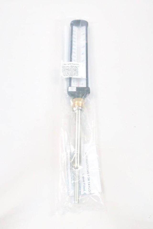 TAYLOR EU7508J010 BIMETAL THERMOMETER 8IN 30-300F 1IN NPT