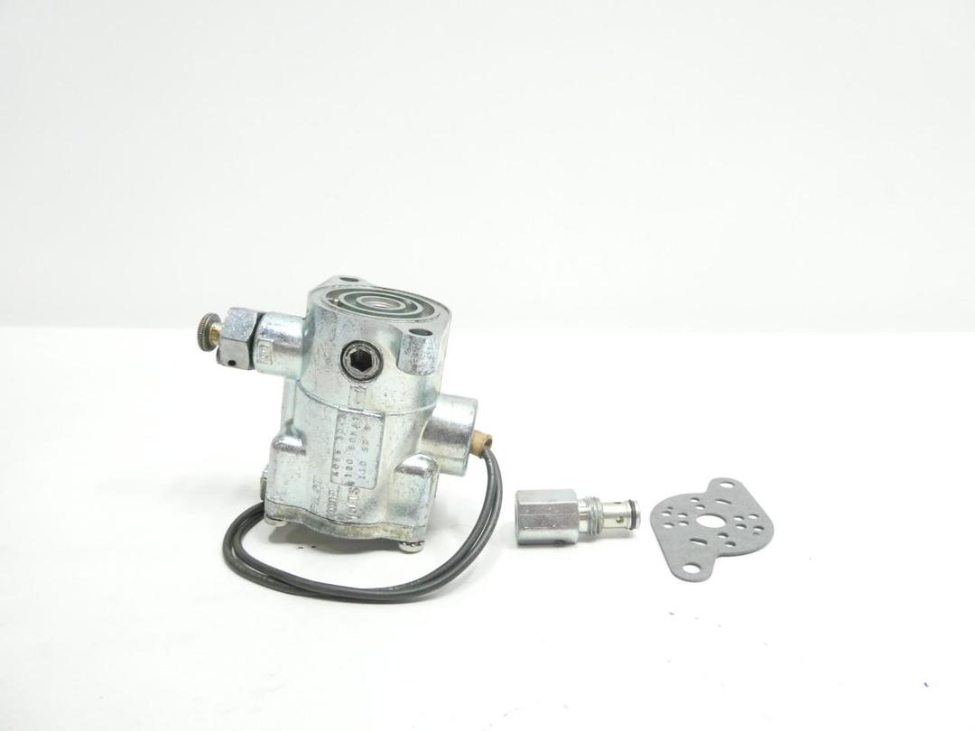 PARKER K065 3043 SOLENOID MANIFOLD 120V-AC