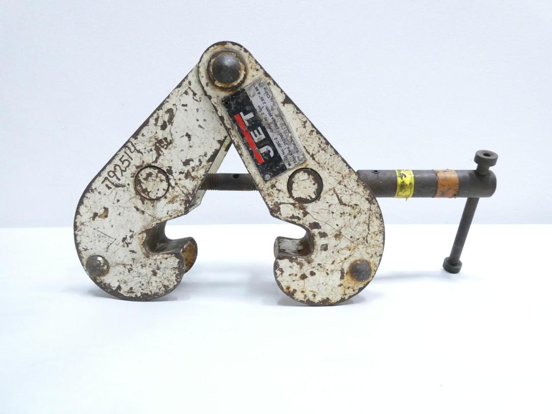 JET JBC-2 252720 HOIST BEAM CLAMP 2.95IN TO 8.66IN 2TON