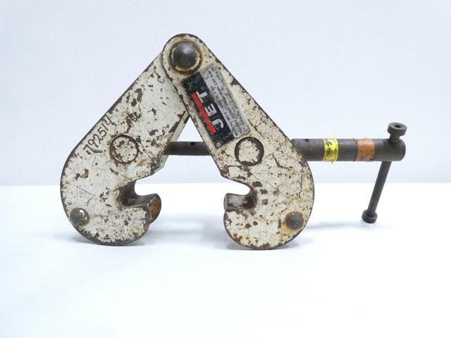 JET JBC-2 252720 HOIST BEAM CLAMP 2.95IN TO 8.66IN 2TON