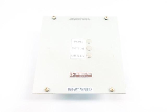GAI-TRONICS 371-201 INTERFACE AMPLIFIER