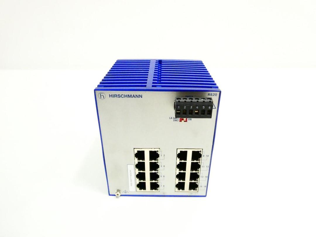 HIRSCHMANN RS20-1600T1T1SDAUHH ETHERNET RAIL SWITCH