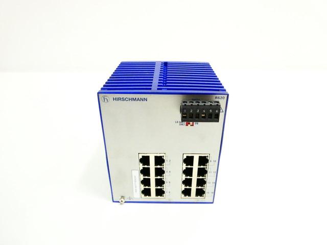HIRSCHMANN RS20-1600T1T1SDAUHH ETHERNET RAIL SWITCH
