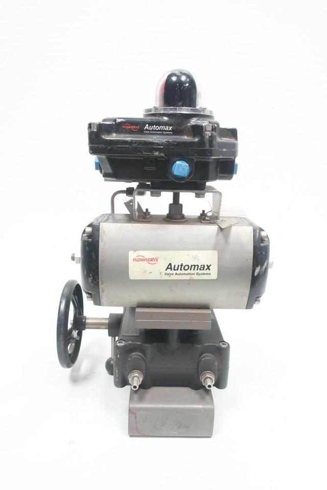 FLOWSERVE A0X00095-01-12-1 PNEUMATIC VALVE ACTUATOR W/ POSITION INDICATOR