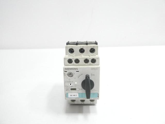 SIEMENS 3EV1021-1BA10 MANUAL MOTOR STARTER 26A AMP 1-1/2HP