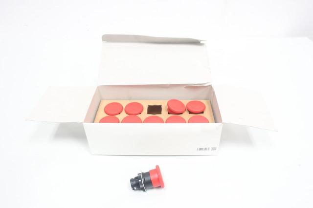 BOX OF 10 OMRON A22E-M RED PUSHBUTTON