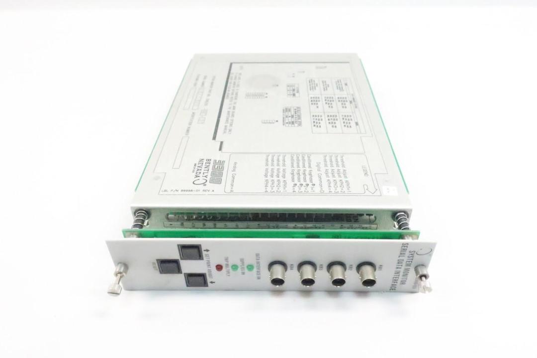 BENTLY NEVADA 3300/03-02-20 SERIAL DATA INTERFACE SYSTEM MONITOR