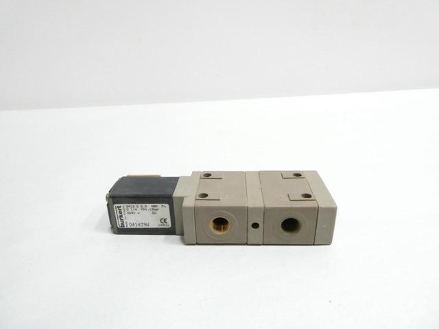 BURKERT 041439W PNEUMATIC SOLENOID VALVE 24V-DC 1/4IN 145PSI NPT
