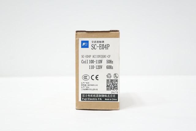 FUJI ELECTRIC SC-E04-110VAC AC CONTACTOR 110V-AC 40A 10HP