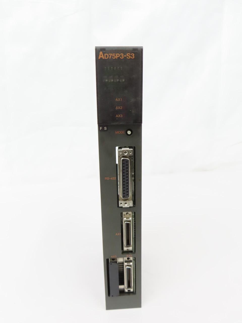 MITSUBISHI AD75P3-S3 MELSEC PROGRAMMABLE CONTROLLER MODULE