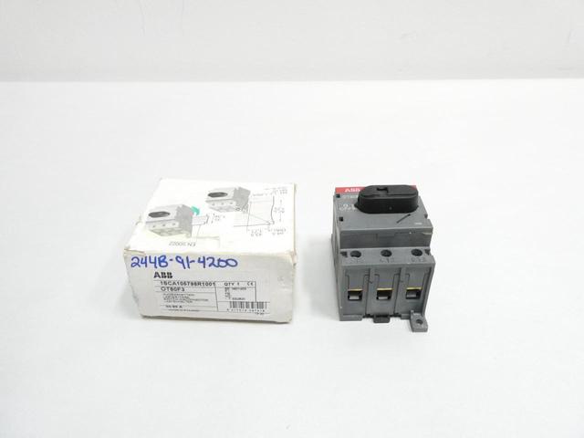 ABB 1SCA105798R1001 DISCONNECT SWITCH 3P 80A AMP 600V-AC