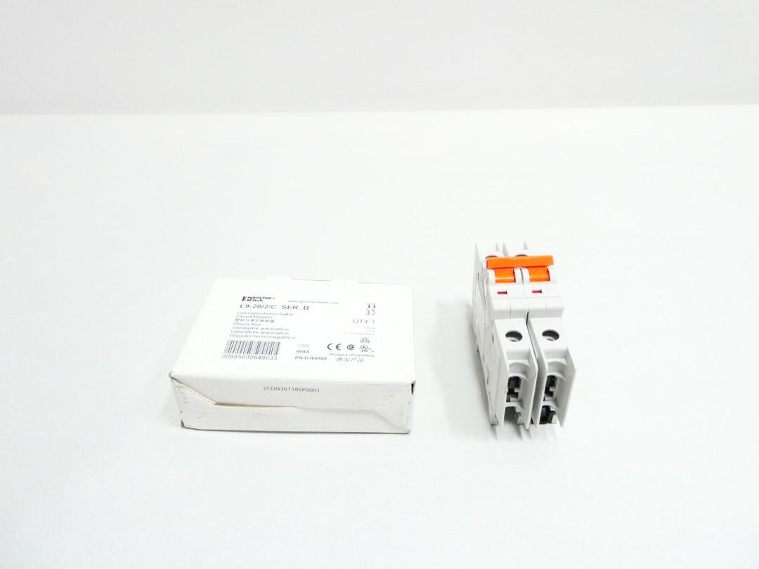 SPRECHER+ SCHUH L9-20/2/C MINIATURE CIRCUIT BREAKER 2P 20A AMP 277/480V-AC
