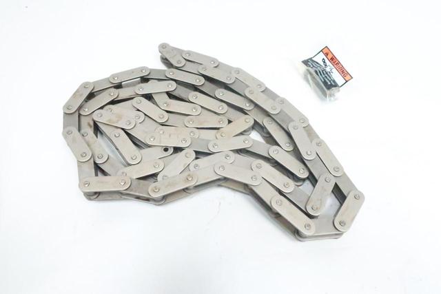REXNORD C2065HLJ RIV LINK-BELT SINGLE ROLLER CHAIN 10FT 1-1/2IN