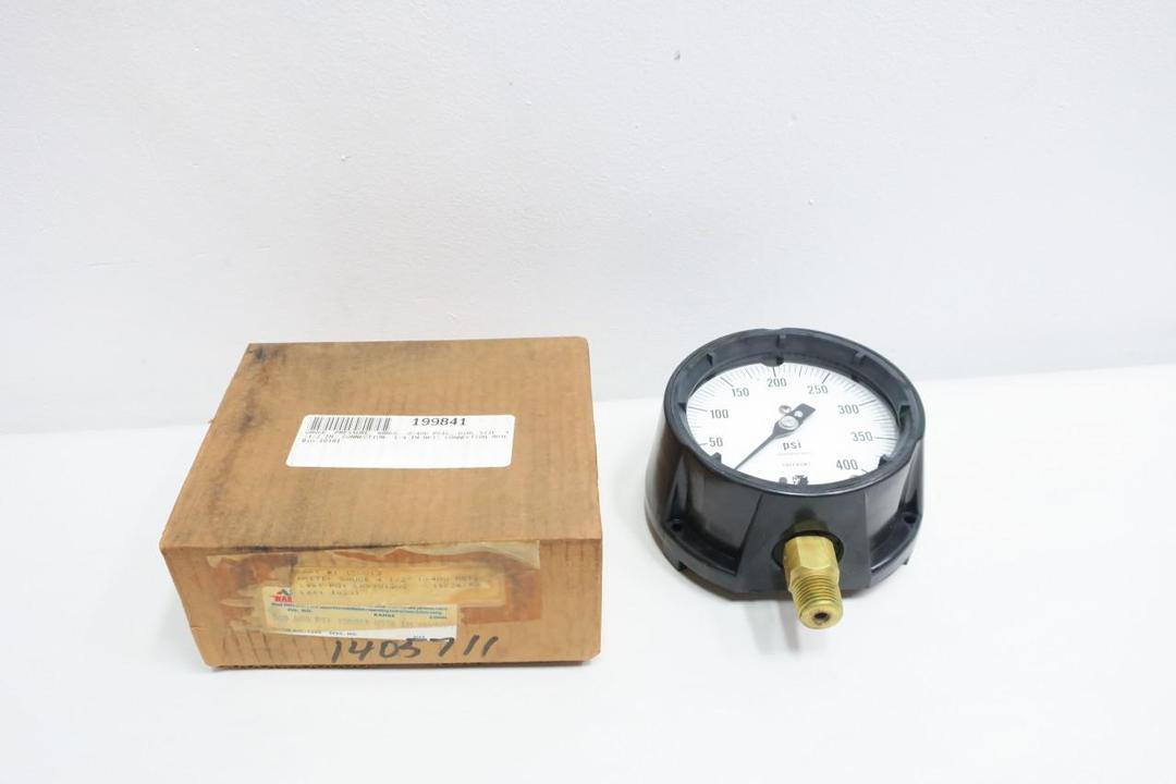 AMETEK 150013 PRESSURE GAUGE 4-1/2IN 0-400PSI 1/4IN NPT