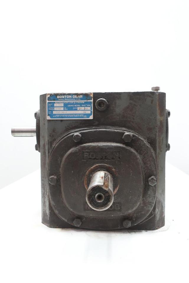 BOSTON GEAR 732-30-J RIGHT ANGLE GEAR REDUCER 30:1