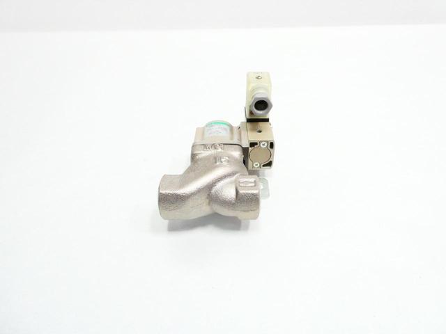 CKD CVSE2-15A-05-02HB-3 PNEUMATIC SOLENOID VALVE 24V-DC 1/2IN NPT 0-0.5MPA