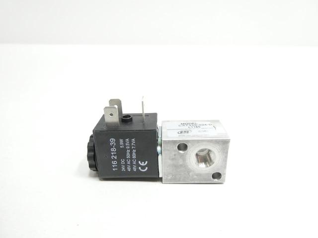 INGERSOLL RAND CAT33S-024-D SOLENOID VALVE 24V-DC 1/8IN NPT