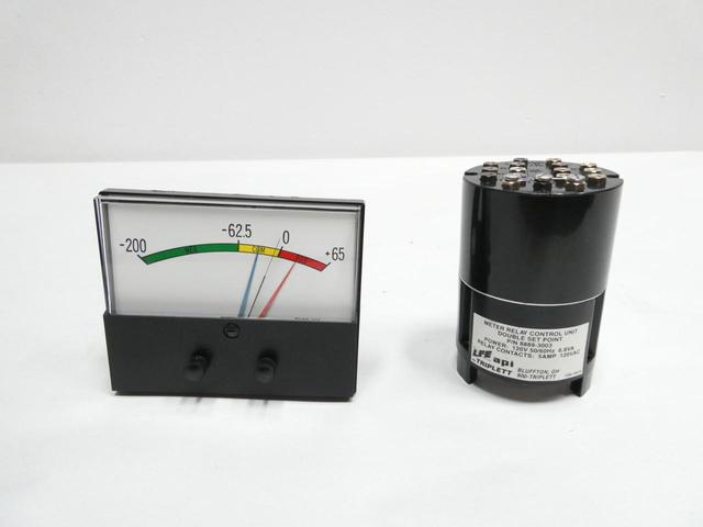 TRIPLETT 1964-DBL VOLTMETER -200/0/65VDC