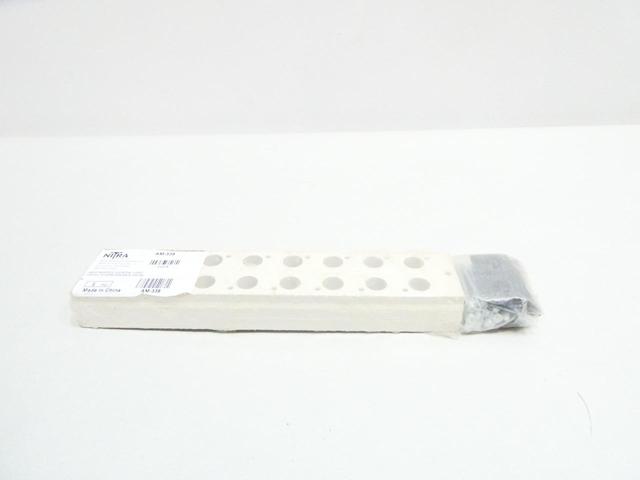 NITRA AM-338 8 STATION 3-PORT PNEUMATIC VALVE MANIFOLD