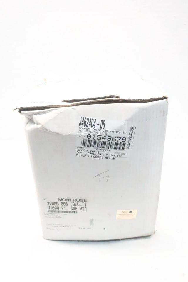 CRAWFORD J462404-05 2200C 006 UNSHIELDED CAT5E 24AWG 1000FT WIRE