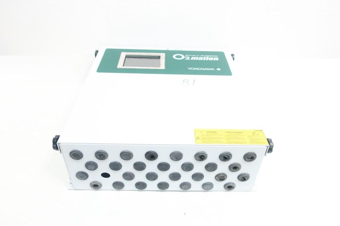 YOKOGAWA AV550G-B-A8-E-1-E O2 MATION OXYGEN ANALYZER CONTROL UNIT 100/115V-AC