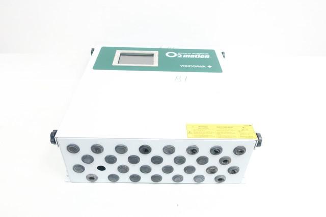 YOKOGAWA AV550G-B-A8-E-1-E O2 MATION OXYGEN ANALYZER CONTROL UNIT 100/115V-AC
