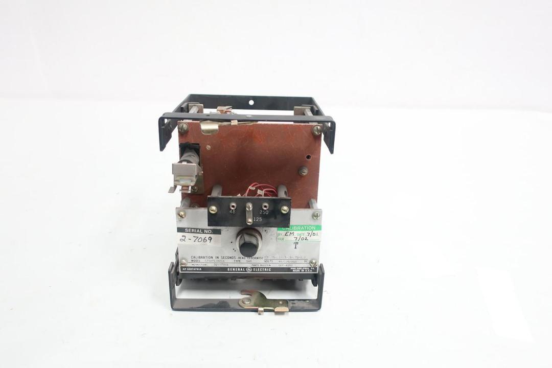 GENERAL ELECTRIC GE 12SAM11B21A TYPE SAM TIME DELAY RELAY 48/125/250V-DC