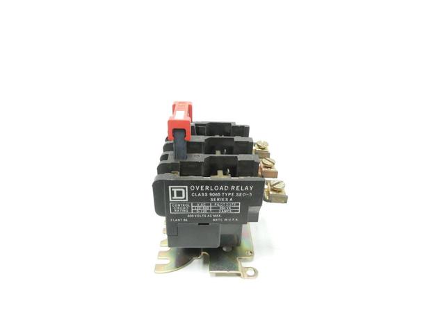 SQUARE D 9065 SEO-5 OVERLOAD RELAY 120-600V-AC
