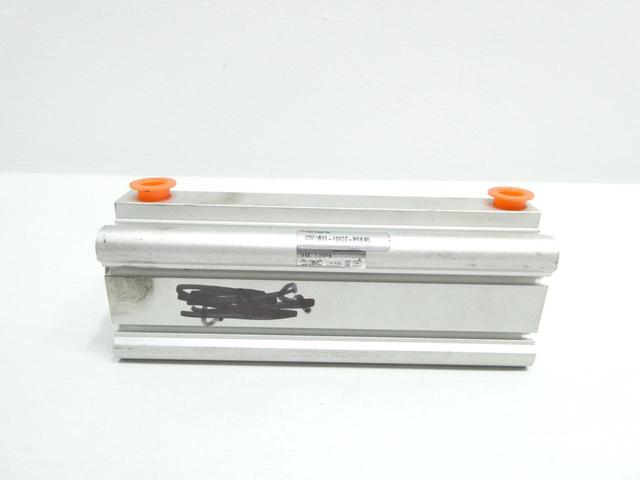 SMC CDQ2B32-100DZ-M9BWL DOUBLE ACTING PNEUMATIC CYLINDER 32MM 100MM 145PSI