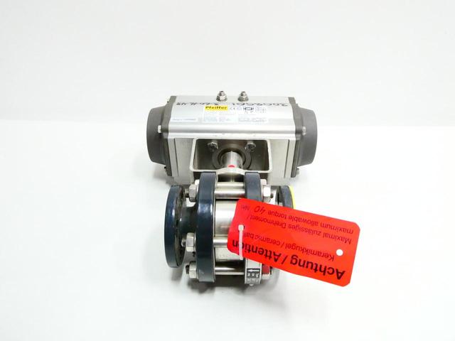 SAMSON CERA VALVE KSV SRP00100-4.0 F07-VK17 STAINLESS BALL VALVE 1/2IN 150