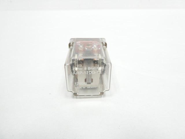 POTTER BRUMFIELD KRP-11DG-12 PLUG-IN RELAY 12V-DC
