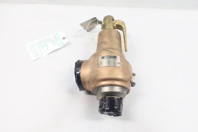 CONSOLIDATED 2-1543J-3-21-BR RELIEF VALVE 14618LBS/HR 215PSI 2IN X 2-1/2IN NPT