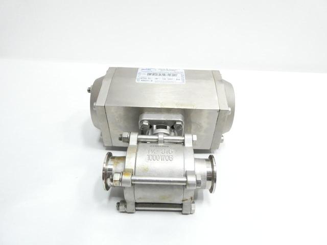 TCI 21551903 PNEUMATIC STAINLESS BALL VALVE 1-1/2IN