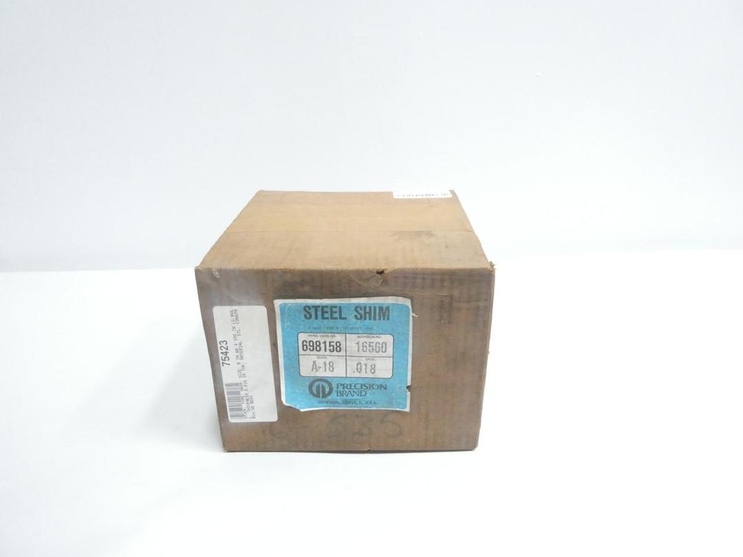 PRECISION A-18 16560 STEEL SHIM 6IN X 100IN X 0.018IN