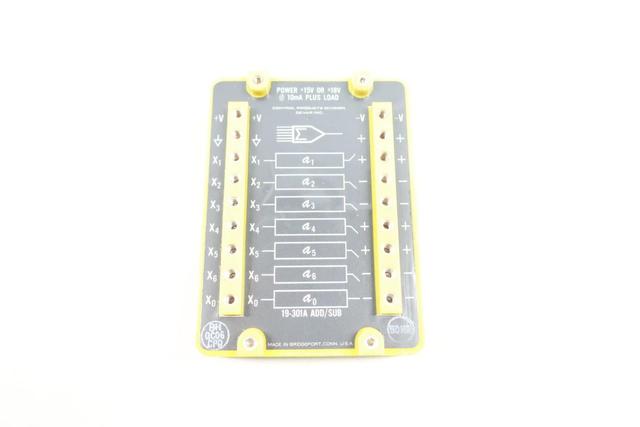 DEVAR 19-301A ADDER/SUBTRACTOR MODULE