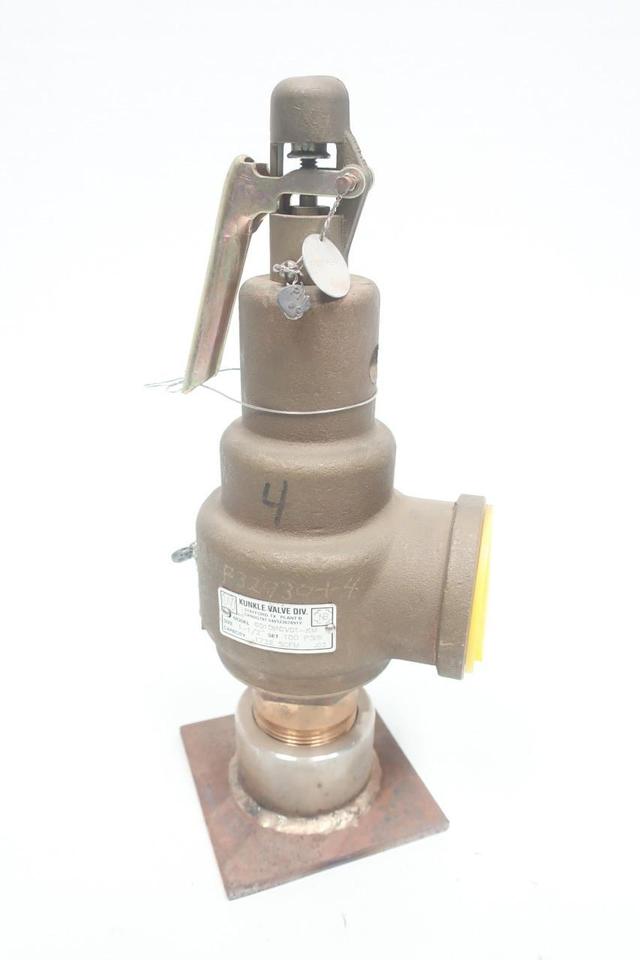 KUNKLE 6010HGV01-KM BRONZE RELIEF VALVE 1732CFM 100PSI 1-1/2IN X 2IN NPT