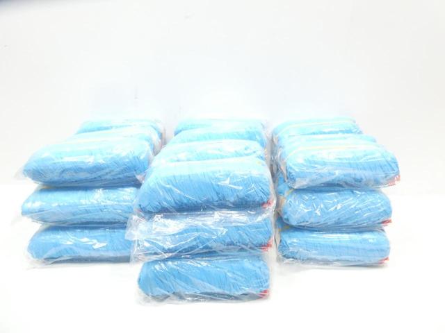 30 PACKS SHOE INN 7FWT-100CS FABRIC W/TRACTION SHOE COVERS