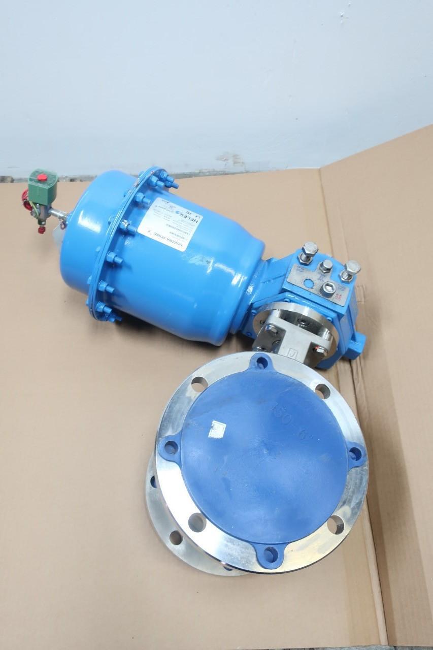 JAMESBURY 7150313600XTZ2C QUADRA-POWR X QPX4C/MC STAINLESS BALL VALVE 6IN 150