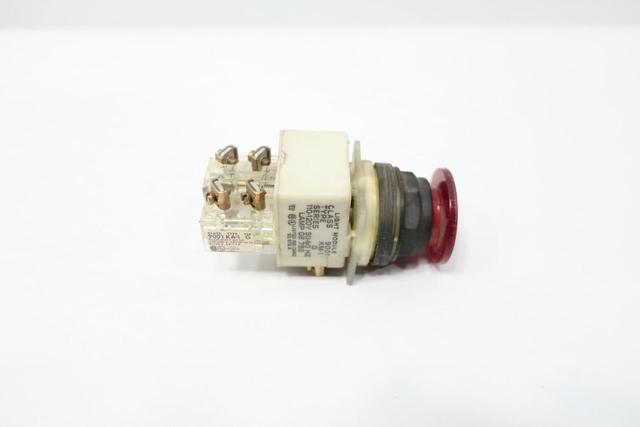 SQUARE D SKR-9R RED EMERGENCY STOP BUTTON