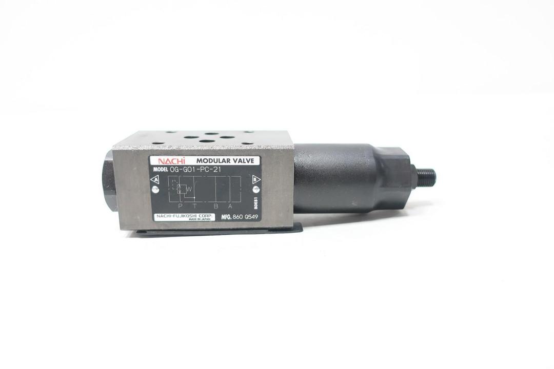 NACHI OG-G01-PC-21 HYDRAULIC MODULAR VALVE