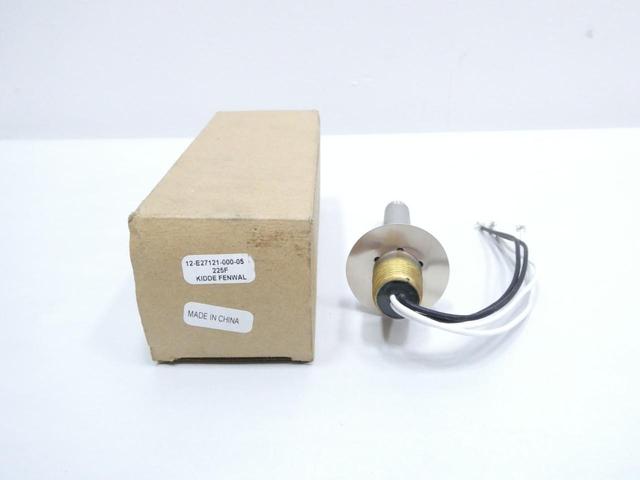 FENWAL 12-E27121-000-05 DETECT-A-FIRE TEMPERATURE SENSOR 225F 125V-AC/DC