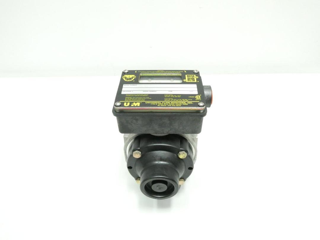 UFM MN-ASB20GLM-8-1500V.9-A1WU-C FLOW METER 4-20GPM 1IN NPT