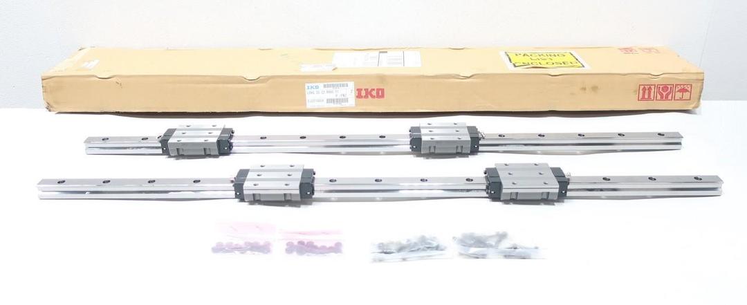 BOX OF 2 IKO LRXG 20 C2 R900 T1 LINEAR GUIDE 900MM 20MM