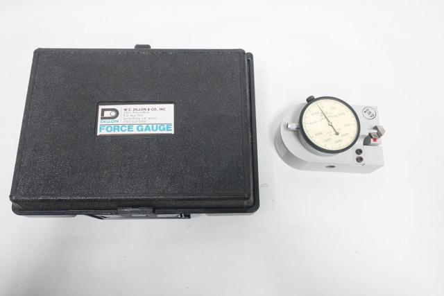 W.C. DILLON X FORCE GAUGE 0-5000LB