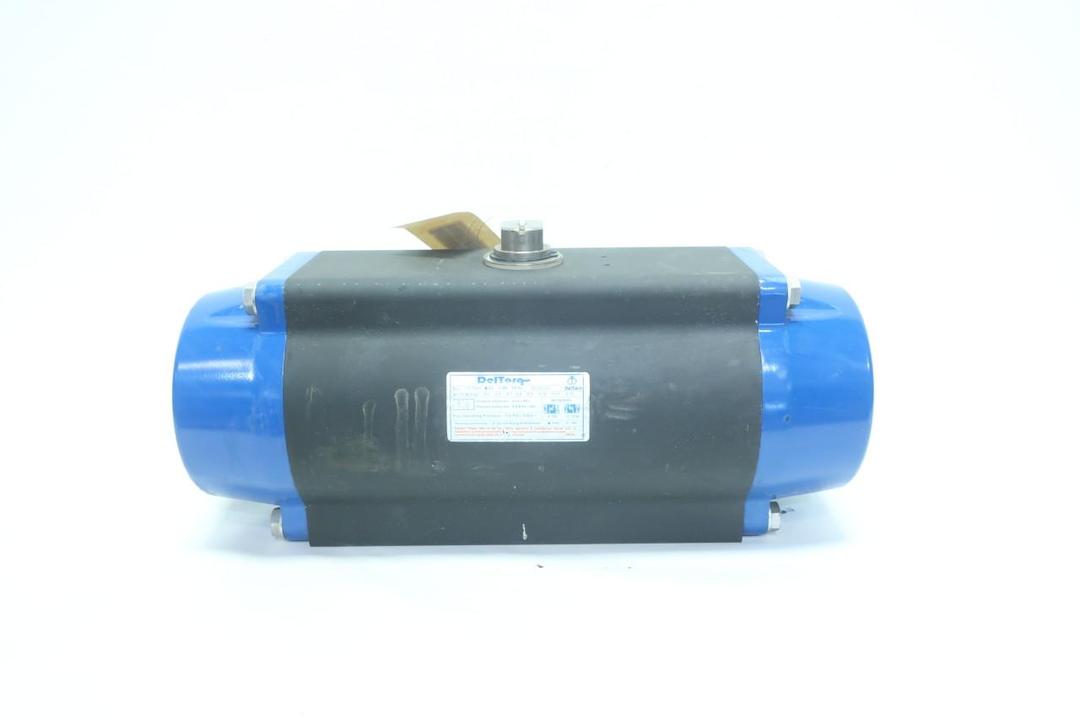 DELTECH 175 DA DELTORQ PNEUMATIC VALVE ACTUATOR DOUBLE ACTING 116PSI