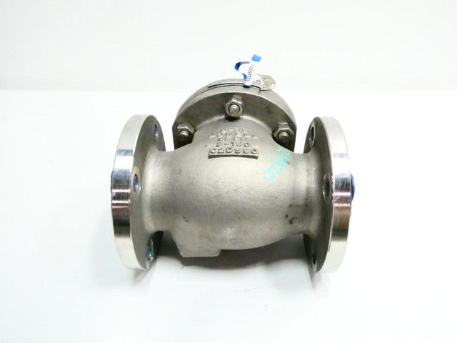 POWELL 3.0 2342FM0TXXX STAINLESS FLANGED CHECK VALVE 3IN 150