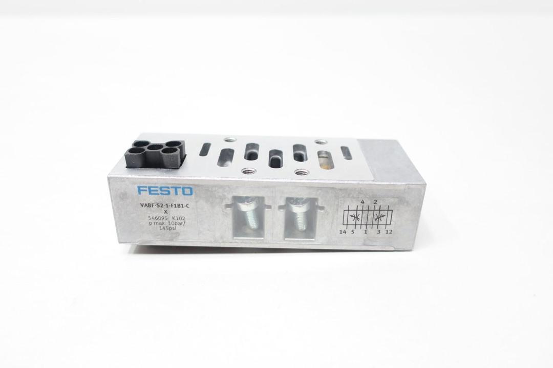 FESTO VABF-S2-1-F1B1-C THROTTLE PLATE 145PSI