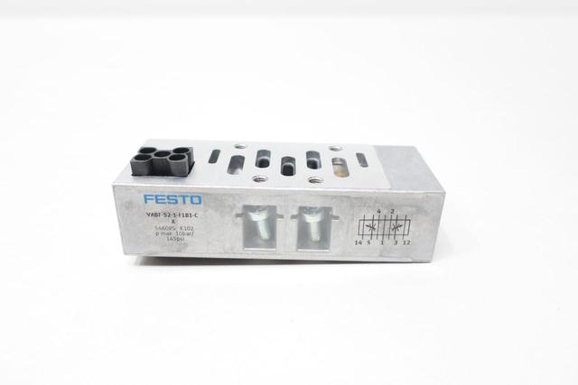 FESTO VABF-S2-1-F1B1-C THROTTLE PLATE 145PSI